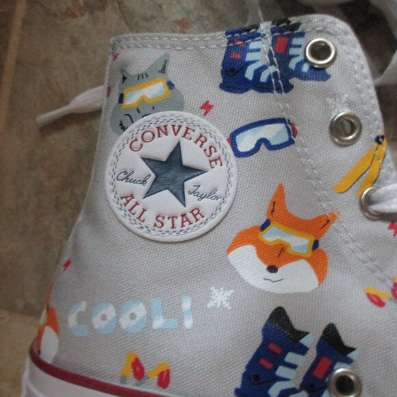 New Converse Wolf Pack Hi Top Shoes Youth 6 Womens 8 - Picture 9 of 13